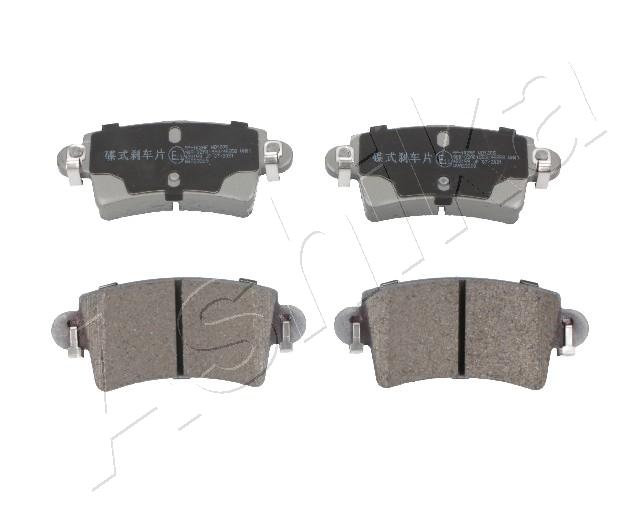 Brake Pad Set, disc brake - 51-01-102 ASHIKA