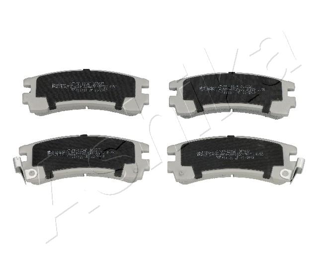 Brake Pad Set, disc brake - 51-01-128 ASHIKA