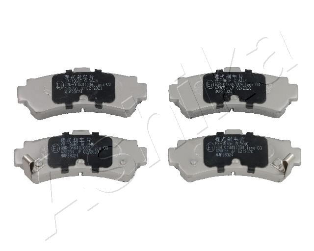 Brake Pad Set, disc brake - 51-01-196 ASHIKA