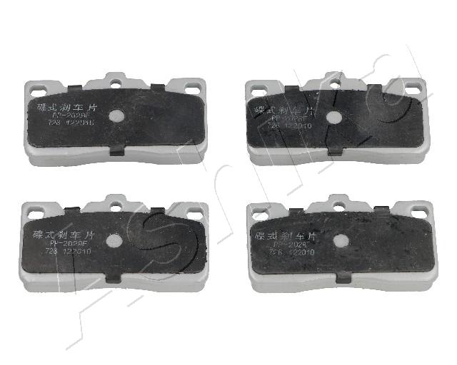 Brake Pad Set, disc brake - 51-02-202 ASHIKA