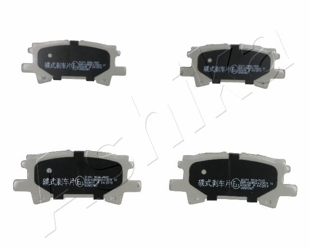 Brake Pad Set, disc brake - 51-02-211 ASHIKA