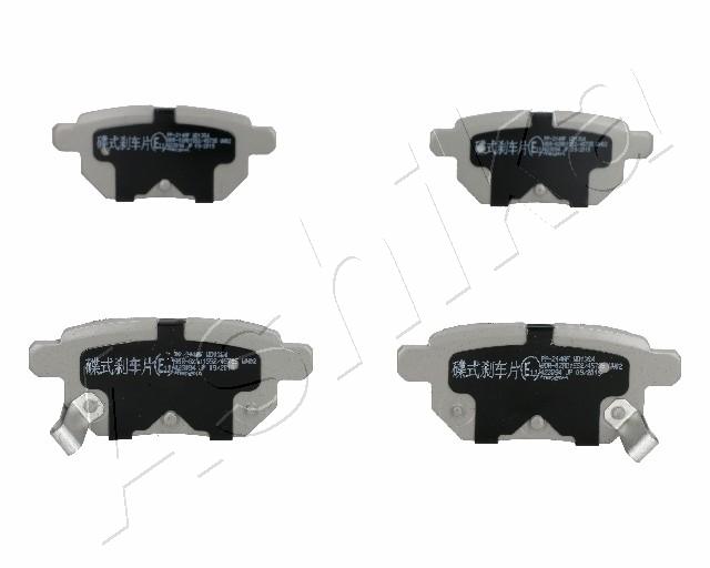 Brake Pad Set, disc brake - 51-02-214 ASHIKA