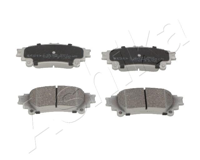 Brake Pad Set, disc brake - 51-02-228 ASHIKA