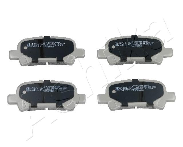 Brake Pad Set, disc brake - 51-02-229 ASHIKA