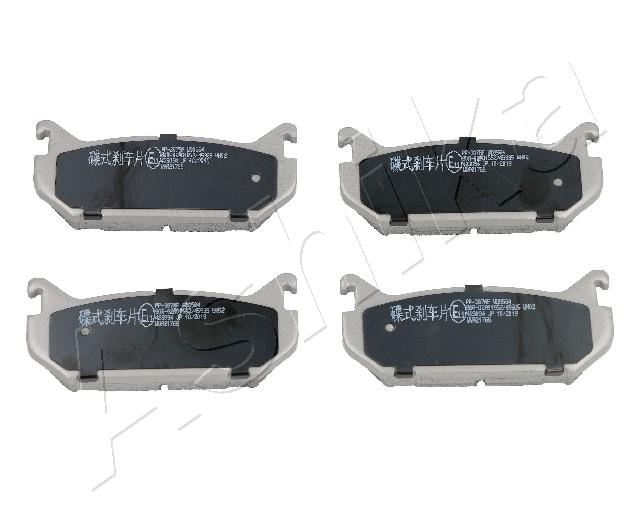 Brake Pad Set, disc brake - 51-03-307 ASHIKA