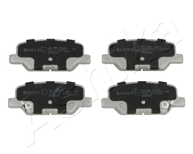 Brake Pad Set, disc brake - 51-03-315 ASHIKA