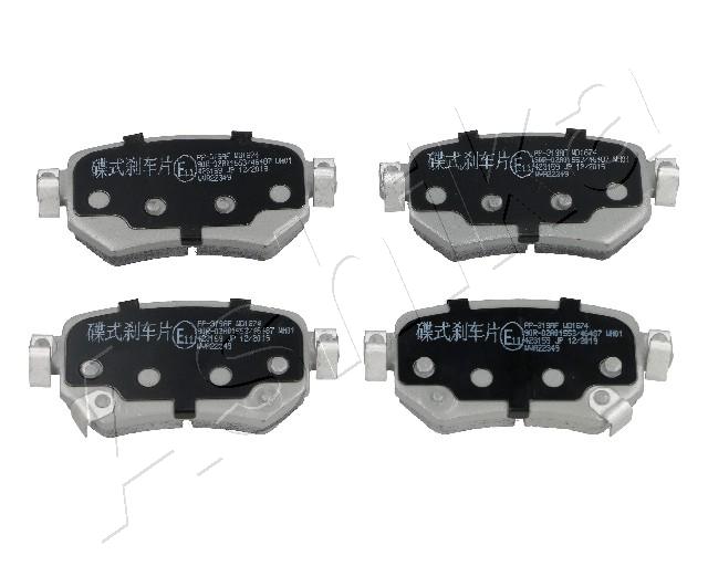 Brake Pad Set, disc brake - 51-03-319 ASHIKA