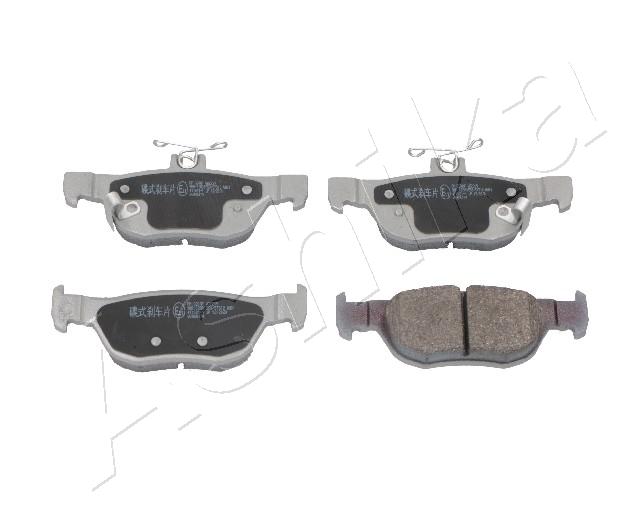 Комплект тормозных колодок, дисковый тормоз - 51-03-320 ASHIKA