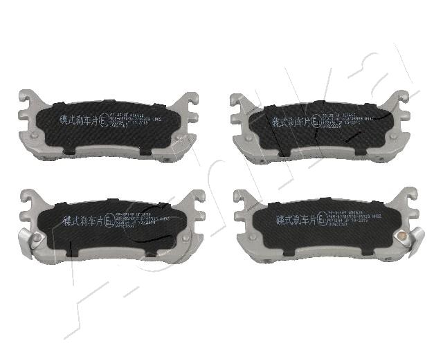 Brake Pad Set, disc brake - 51-03-391 ASHIKA