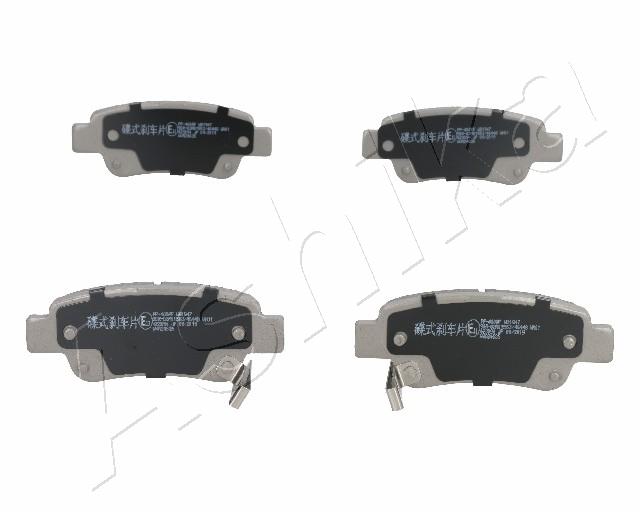 Brake Pad Set, disc brake - 51-04-400 ASHIKA