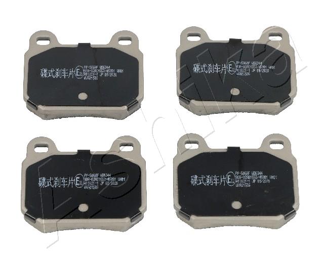 Brake Pad Set, disc brake - 51-05-506 ASHIKA