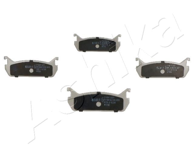 Brake Pad Set, disc brake - 51-06-601 ASHIKA