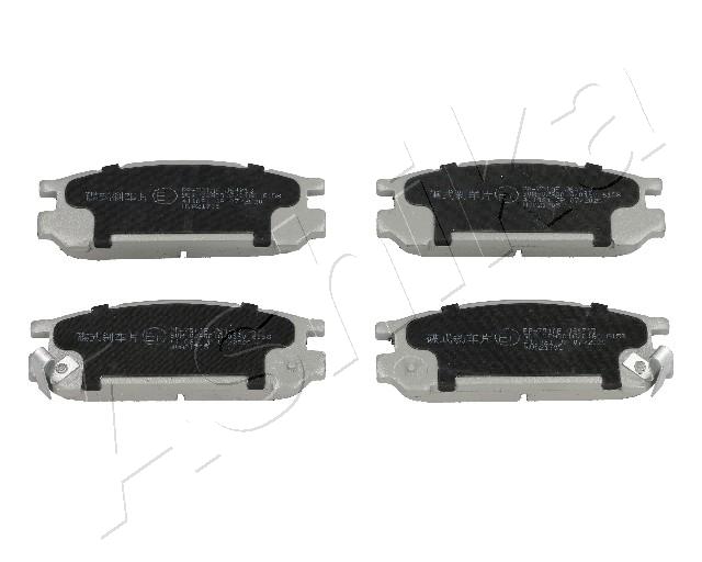 Brake Pad Set, disc brake - 51-07-701 ASHIKA