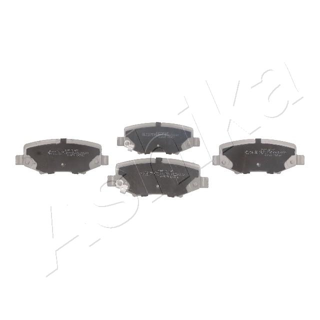 Brake Pad Set, disc brake - 51-09-901 ASHIKA