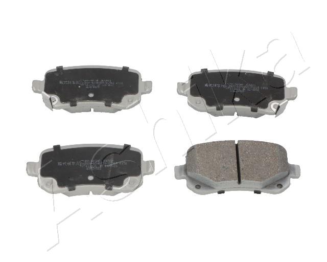 Brake Pad Set, disc brake - 51-09-905 ASHIKA