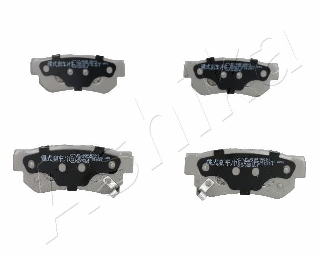 Brake Pad Set, disc brake - 51-0H-H04 ASHIKA