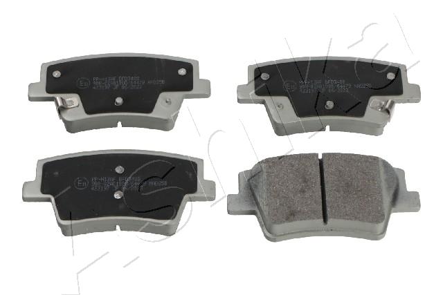 Brake Pad Set, disc brake - 51-0H-H13 ASHIKA