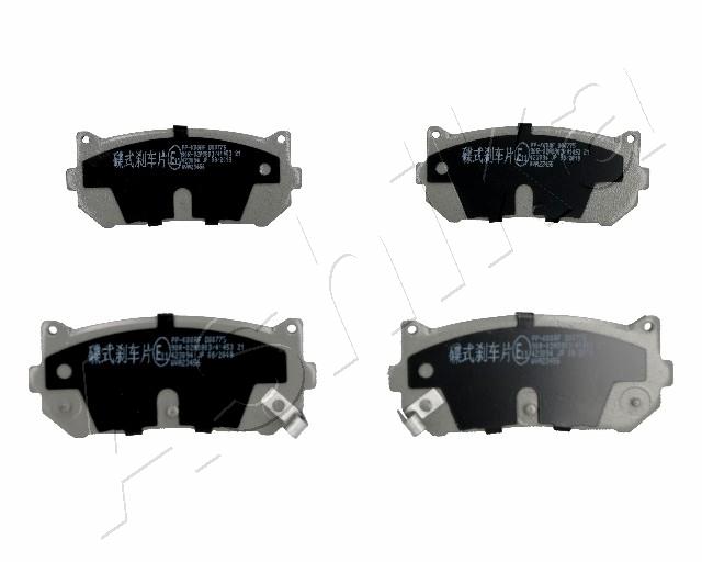 Brake Pad Set, disc brake - 51-0K-K00 ASHIKA