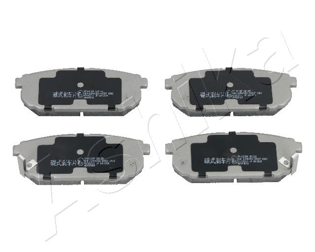 Brake Pad Set, disc brake - 51-0K-K03 ASHIKA