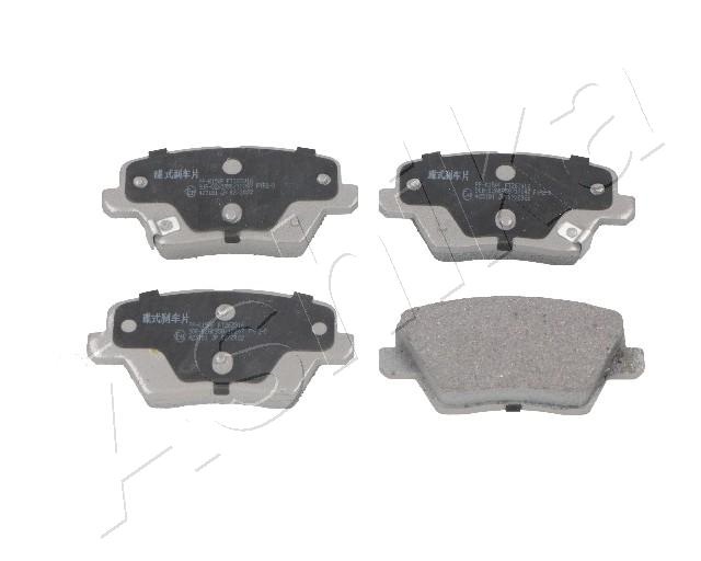 Kit pastiglie freno, Freno a disco - 51-0K-K15 ASHIKA