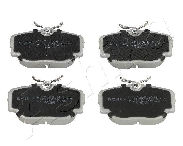 Комплект тормозных колодок, дисковый тормоз - 51-0L-L02 ASHIKA