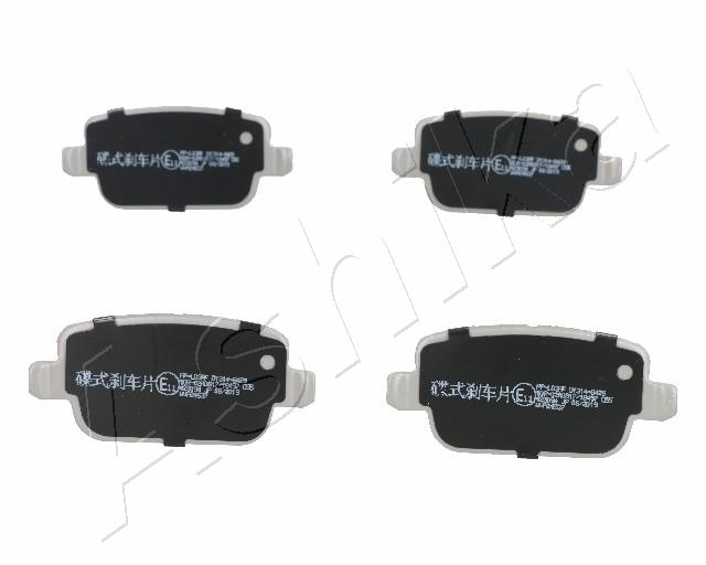 Комплект тормозных колодок, дисковый тормоз - 51-0L-L03 ASHIKA