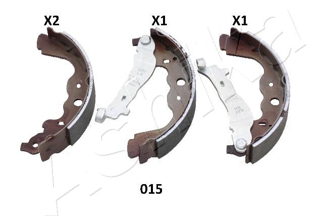 Brake Shoe Set - 55-00-015 ASHIKA