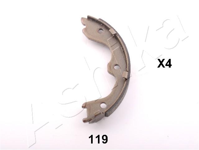 Brake Shoe Set, parking brake - 55-01-119 ASHIKA