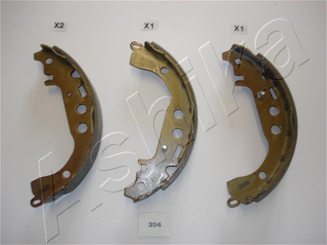 Brake Shoe Set - 55-02-204 ASHIKA