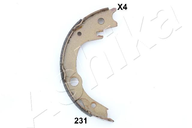 Brake Shoe Set, parking brake - 55-02-231 ASHIKA
