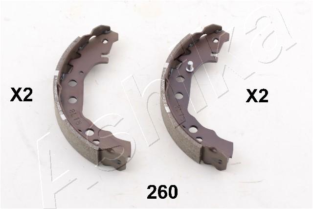 Brake Shoe Set - 55-02-260 ASHIKA