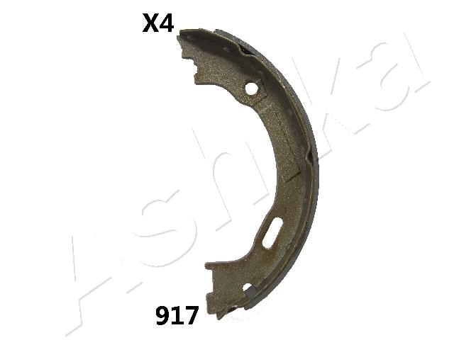 Brake Shoe Set, parking brake - 55-09-917 ASHIKA
