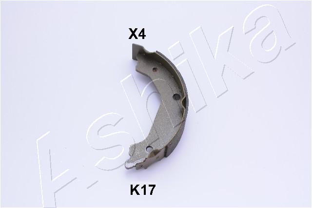 Комплект тормозных колодок, стояночная тормозная система - 55-0K-K17 ASHIKA