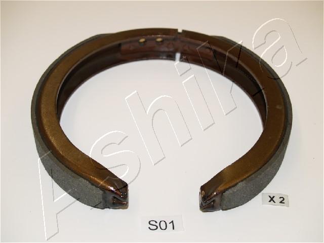Brake Shoe Set, parking brake - 55-0S-S01 ASHIKA