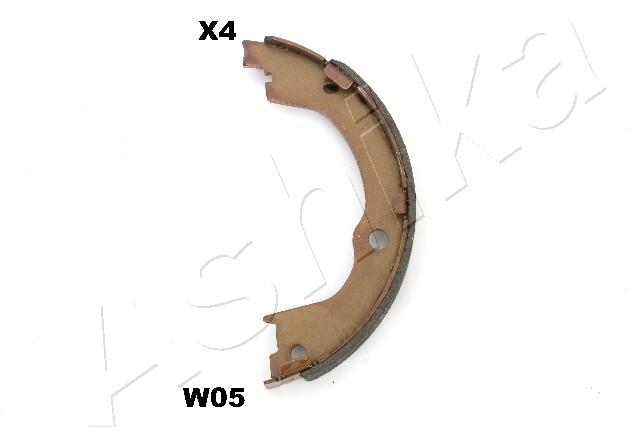 Brake Shoe Set, parking brake - 55-0W-W05 ASHIKA