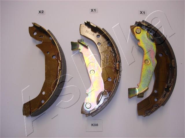 Kit ganasce freno - 55-K0-008 ASHIKA