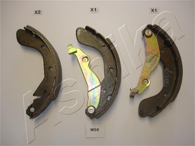 Brake Shoe Set - 55-W0-003 ASHIKA