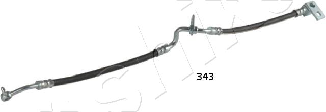 Supporto, Flessibile freno - 69-03-343 ASHIKA