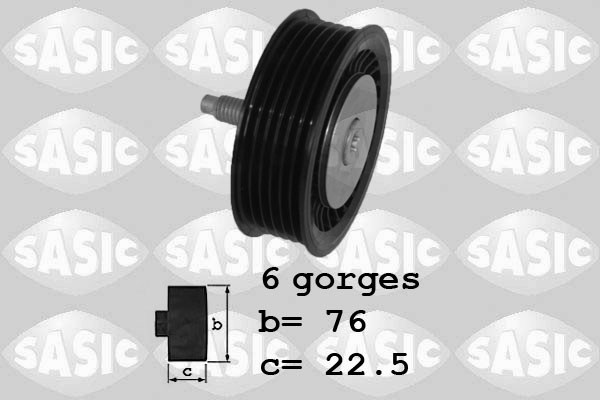 Galoppino/Guidacinghia, Cinghia Poly-V - 1624058 SASIC