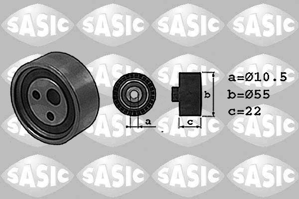 Tensioner Pulley, timing belt - 1704001 SASIC