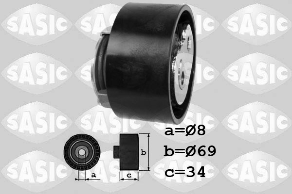 Tensioner Pulley, timing belt - 1706031 SASIC