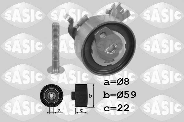 Rullo tenditore, Cinghia dentata - 1706040 SASIC