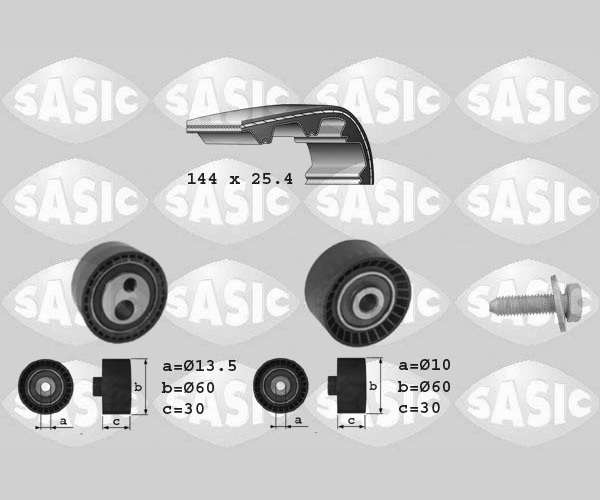 Timing Belt Set - 1750012 SASIC