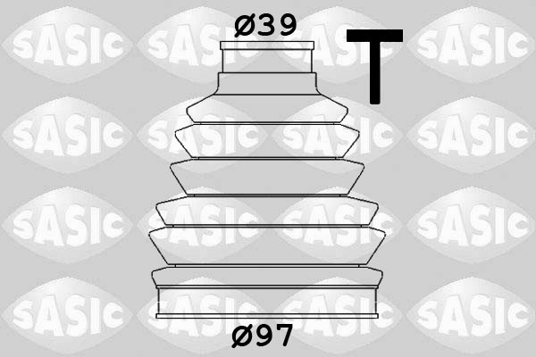 Bellow Set, drive shaft - 1900005 SASIC