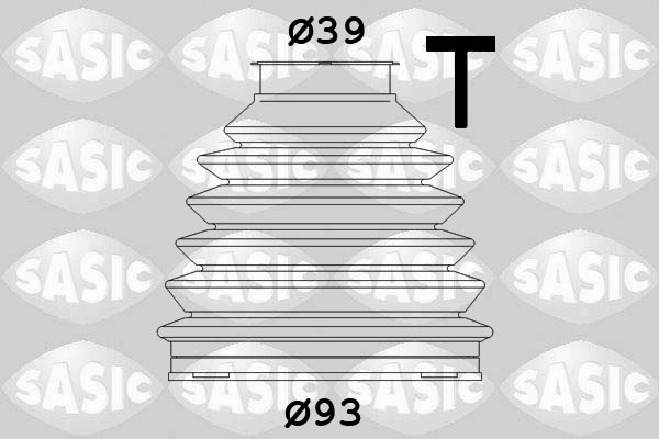 Bellow Set, drive shaft - 1900015 SASIC