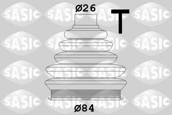 Bellow Set, drive shaft - 1900016 SASIC
