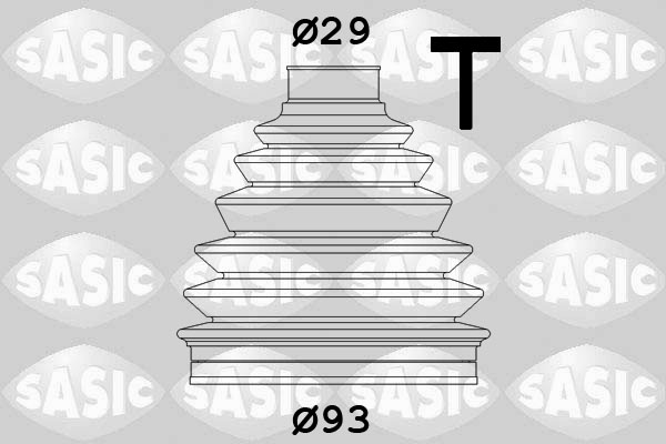 Bellow Set, drive shaft - 1900029 SASIC