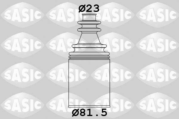 Bellow Set, drive shaft - 1904006 SASIC
