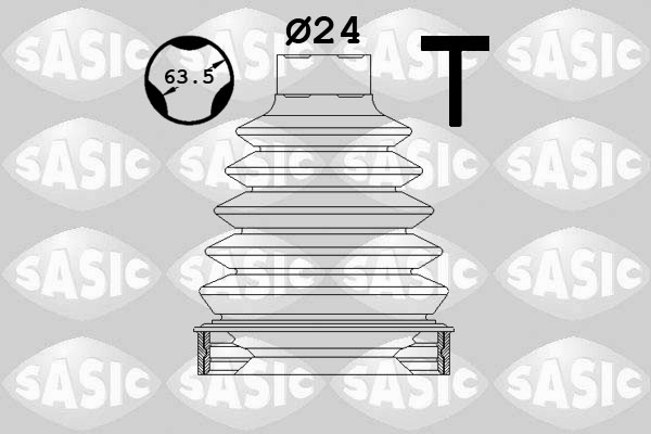 Bellow Set, drive shaft - 1904007 SASIC
