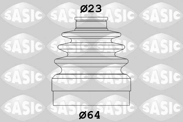 Bellow Set, drive shaft - 1904011 SASIC